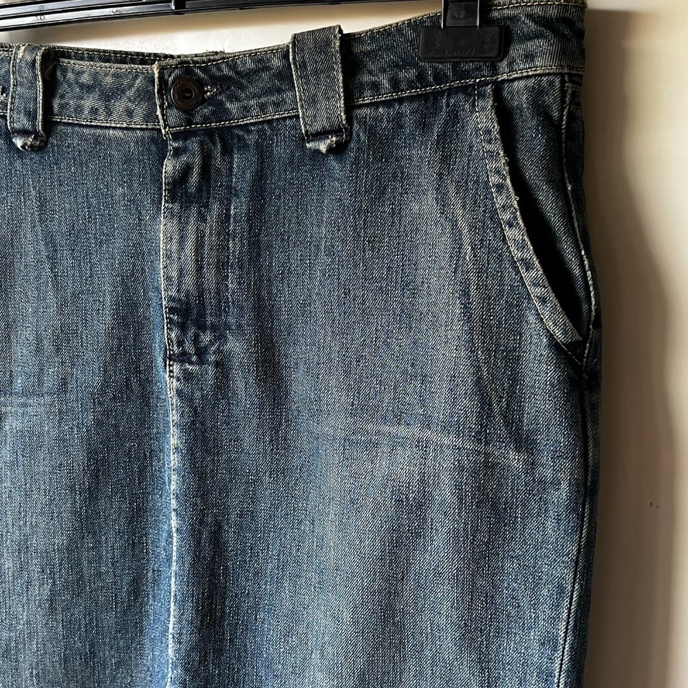 Vintage Rogan Gregory Denim Pencil Skirt
